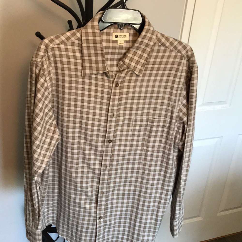 Haggar clothing  men’s long sleeve shirt